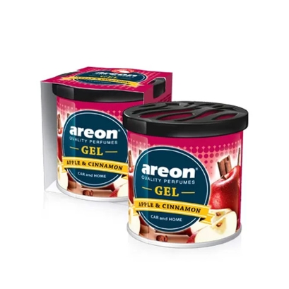 خوشبو کننده خودرو آرئون Areon GEL مدل کن با رایحه APPLE & CINNAMON