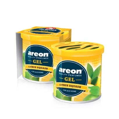 خوشبو کننده خودرو آرئون Areon GEL مدل کن با رایحه CITRUS SQUASH
