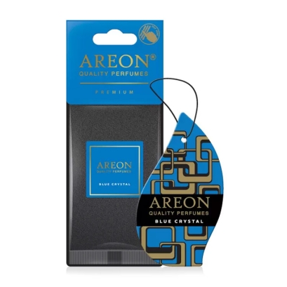 خوشبوکننده کارتی مخصوص خودرو آرئون AREON مدل PREMIUM با رایحه Blue Crystal