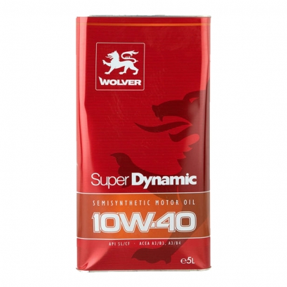 روغن موتور 10w-40 SUPER DYNAMIC ولور 5 لیتری