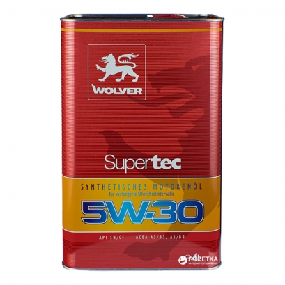 روغن موتور 5W-30 SUPER TEC ولور 4 لیتری