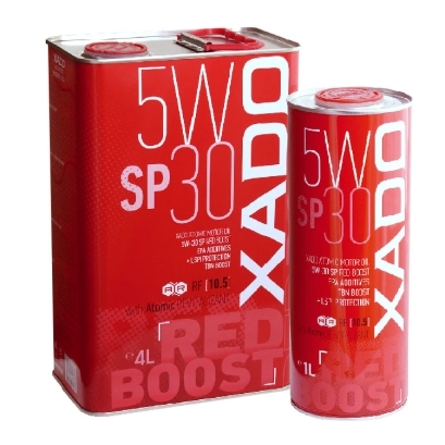 روغن موتور اکسادو (زادو) مدل RED BOOST OIL 5W30 SP 5L